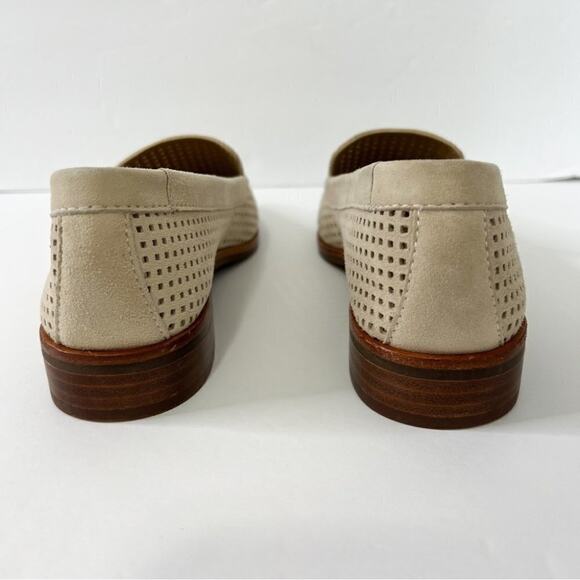 The Flexx leather Loafers with an openwork pattern beige - Picture 4 of 9